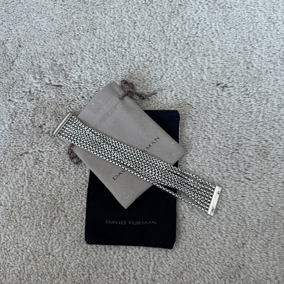 David Yurman Box Chain Eight Row Bracelet 7.5 inch - Picture 6 of 9